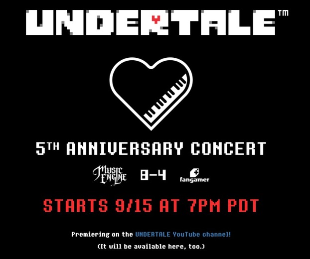 『UNDERTALE』5周年記念の無料オーケストラコンサート映像配信9月16日午前11時より開催