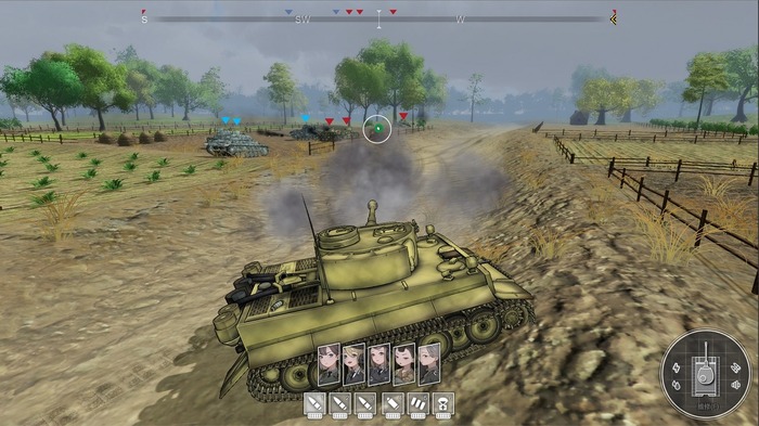 少女と戦車の3DACT『Panzer Knights』Steamストア公開