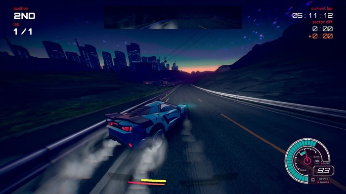 レトロフューチャーなドリフトレースゲーム『Inertial Drift』配信開始