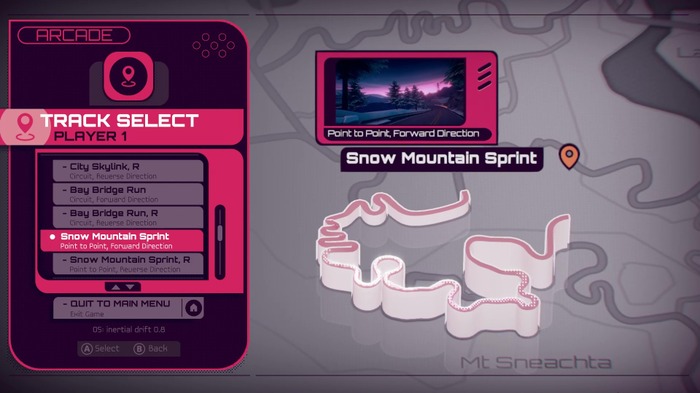 レトロフューチャーなドリフトレースゲーム『Inertial Drift』配信開始