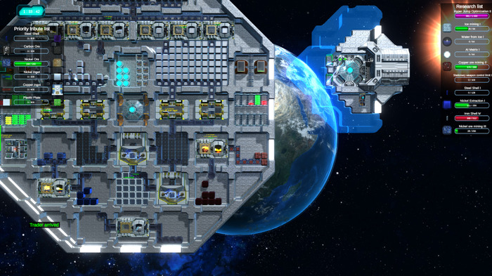 宇宙で自動工場を構築する『Final Upgrade』Steam早期アクセス開始！