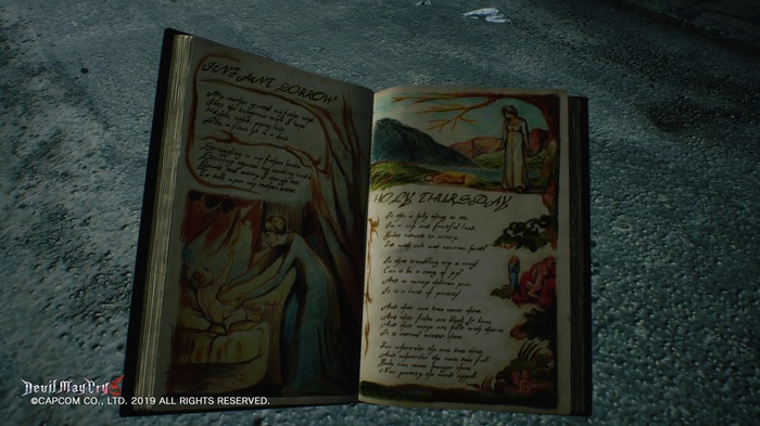 『デビルメイクライ5』謎の悪魔「ユリゼン」とは？ ファンなら必携、Vの愛読書ブレイク詩集を知る【ゲームで英語漬け#28】