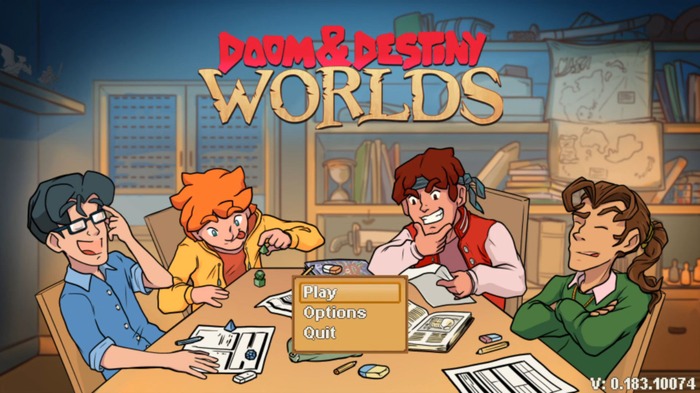 4人のオタクが世界を救う！ 異世界召喚サンドボックスRPG『Doom & Destiny Worlds』【爆速プレイレポ】