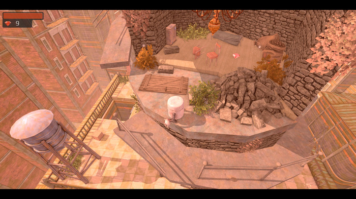 かわいいチビロボが孤独に世界を旅するパズルADV『Scrap Garden』Steamで期間限定無料配布中