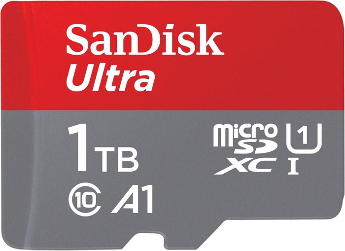 「サンディスク ウルトラ microSDXC UHS-Iカード」に1TBモデルが新登場！ 本日10月23日より発売