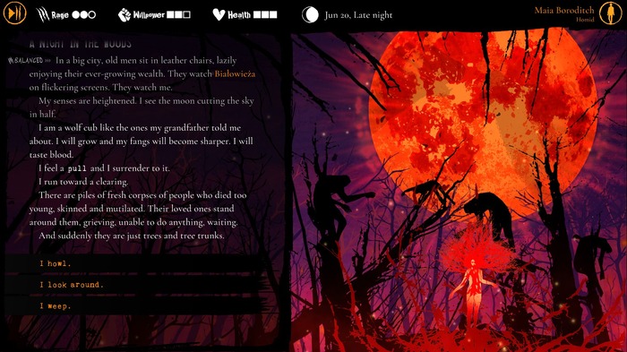人気ホラーTRPG「ワーウルフ：ジ・アポカリプス」のビジュアルノベルRPG『Werewolf: The Apocalypse - Heart of the Forest』の魅力に迫る！【デジボで遊ぼ！】