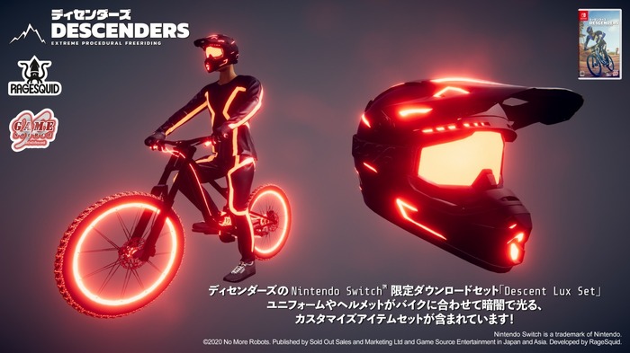 マウンテンバイクで爆走する『Descenders（ディセンダーズ）』国内PS4/スイッチ版発売！