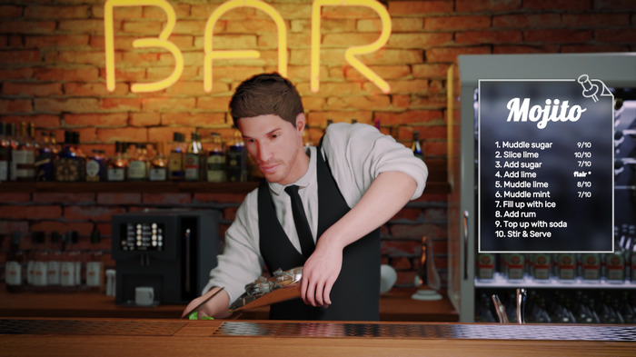 バーテンダー＆バー経営シム『Bartender Simulator』発表！ 腕を磨き店を繁盛させよう