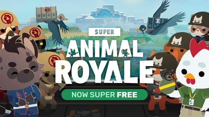 キュートな動物バトロワ『Super Animal Royale』の基本プレイ無料化が発表！