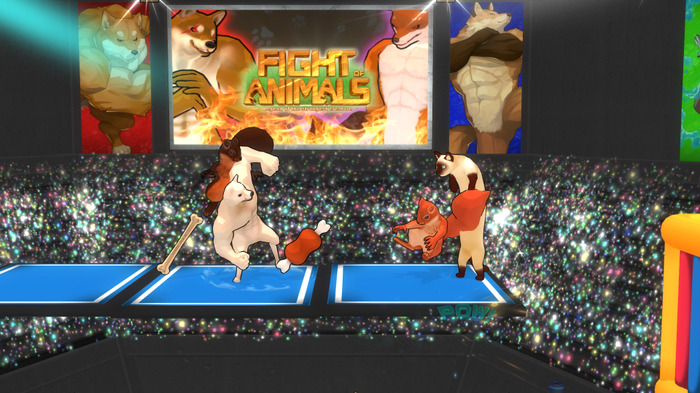 ミーム動物大乱闘『Fight of Animals: Arena』Steamでリリース―戦いの情熱で動物の王を目指せ