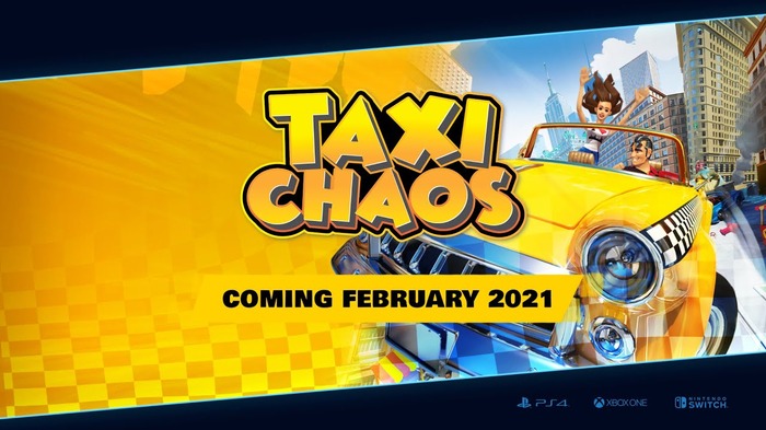 クレイジーなタクシー爆走アクション『Taxi Chaos』発売日決定！華麗な運転で客を目的地に届けよう