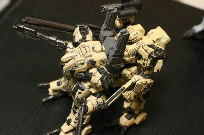 『フロントミッション』プラモレビュー!フォトレポ編―ゼニス・ギザ・ドレーグ・ナムスカルを映す