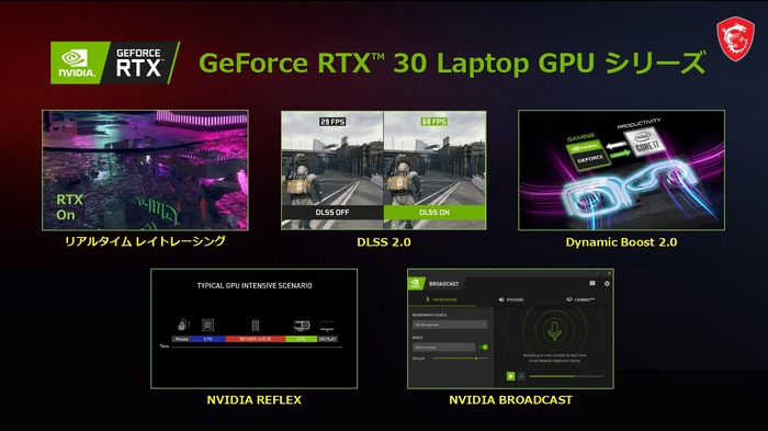 ゲームとクリエイティブどちらも圧倒的性能でこなす「アルティメットノート」が登場！「GeForce RTX 30」シリーズ搭載のMSIゲーミングノートPC発表会レポ