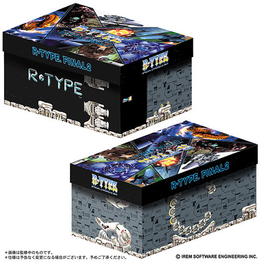 『R-TYPE FINAL 2』発売記念グッズセット登場！ 歴代AC版の復刻チラシなど、豪華アイテムを専用BOXに入れてお届け