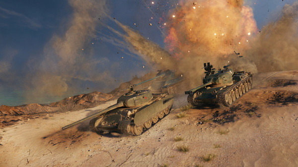 オンラインマルチ戦車ACT『World of Tanks』Steam版発表！ リリース時期は“まもなく”
