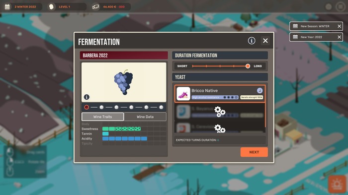 ワイン醸造専門家が自分で作った！本格派カジュアルワイナリーシム『Hundred Days - Winemaking Simulator』で自分だけのワインを作ろう【Steamゲームフェスティバル】【UPDATE】