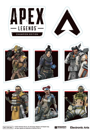 『Apex Legends』スイッチ版の店舗特典が公開─バナーバッジステッカーやスキンシールなど【UPDATE】