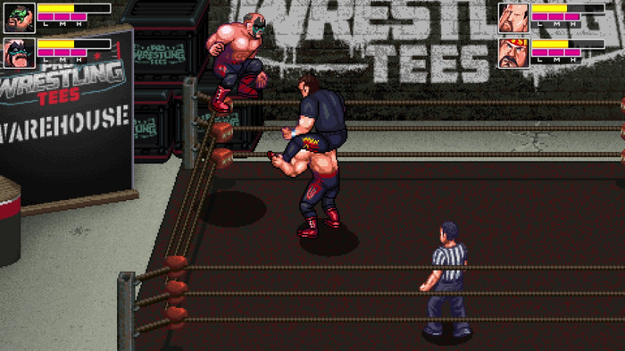 レトロ風プロレスACT『RetroMania Wrestling』配信開始! ロード・ウォリアーズなど実在選手が多数登場