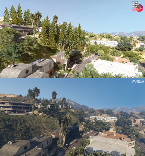 『GTA V』の風景をより豊かにするグラフィックMod「GTA V Remake」が登場！