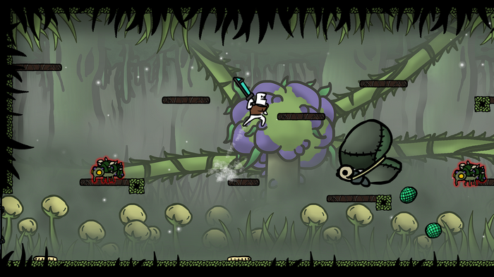 2Dローグライトアクション『Space Gladiators』―ポテトやパンツを履いたイモ虫を操作できる【開発者インタビュー】