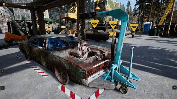 廃品置場シムの無料プロローグ版『Junkyard Simulator: First Car (Prologue 2)』Steamにてリリース