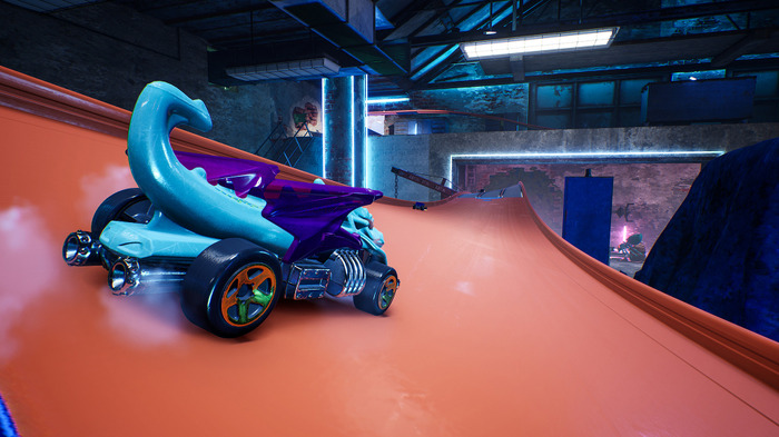 ミニカーレーシング『HOT WHEELS UNLEASHED』車庫内の立体的コースをブースターで駆けるゲームプレイトレイラー公開