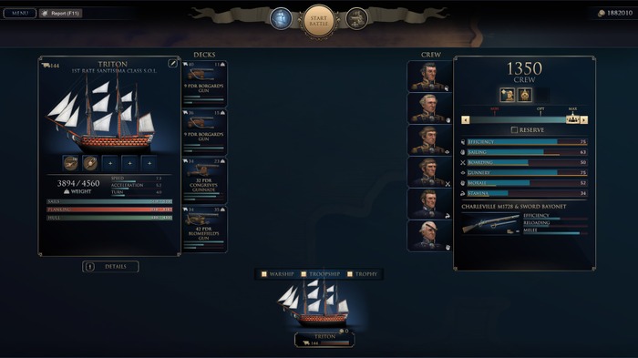 歴史的戦争を体験できる海戦＆陸戦ストラテジー『Ultimate Admiral: Age of Sail』はカスタマイズが豊富すぎる【爆速プレイレポ】