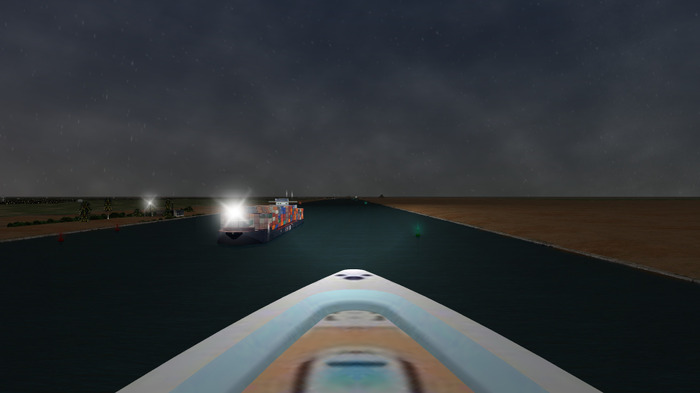 193kmのスエズ運河をシミュレーションした『スエズ運河シミュレーター』がSteamにて配信開始！