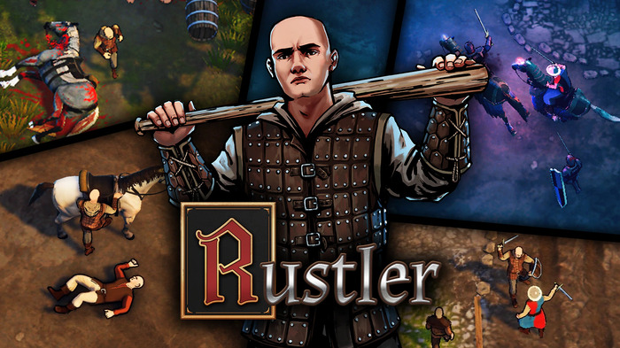 勇敢なチンピラハゲの「グランド・セフト・ホース」こと中世クライムACT『Rustler』現地時間8月31日に正式リリース決定！