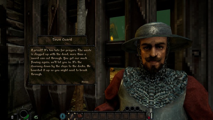 死体ゴロゴロ転がるダークでローポリな1人称アクションADV『Graven』で杖を使って腕力で殴れ!【爆速プレイレポ】