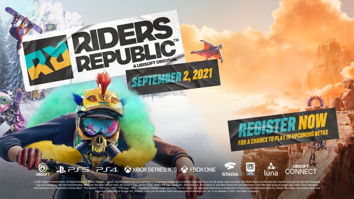 ついに発売日決定！多人数エクストリームスポーツゲーム『Riders Republic（ライダーズ リパブリック）』【E3 2021】