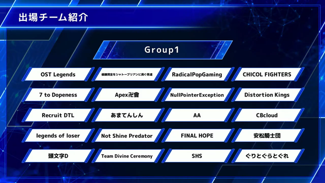 IT業界のエンジニア180人が『Apex Legends』で激戦繰り広げる！e-Sports大会「LogStare eSports Series Apex Legends Tournament」レポート