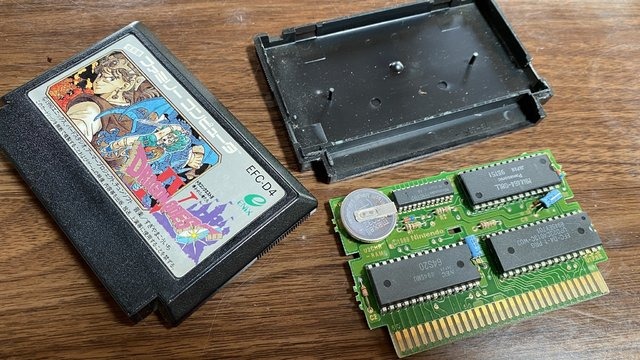 ファミコンカセットの内蔵電池を新しくしたい!30年前に遊んだ『ドラクエ4』よ、甦れ