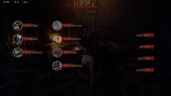 世界がハマったどスケベキャラメイクARPG『She Will Punish Them』HDサキュバスのセクシーさに君はもう耐えられない【爆レポ】