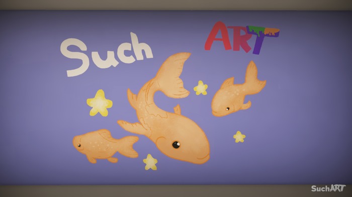 宇宙アトリエでアート制作を楽しめる芸術家シム『SuchArt』早期アクセス開始！