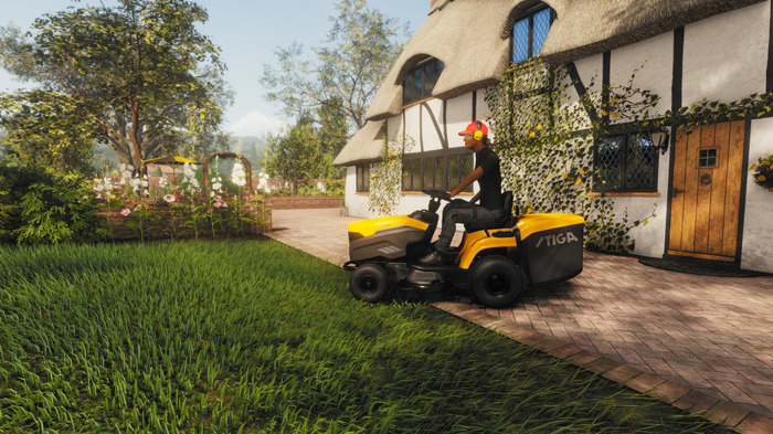 実在のマシンを運転できる“本物”の芝刈りシム『Lawn Mowing Simulator』現地時間8月10日リリース！