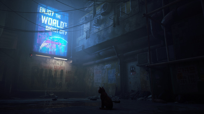 猫とドローンがサイバーパンク世界を駆け巡るアクションADV『Stray』ゲームプレイ映像！2022年初頭配信予定