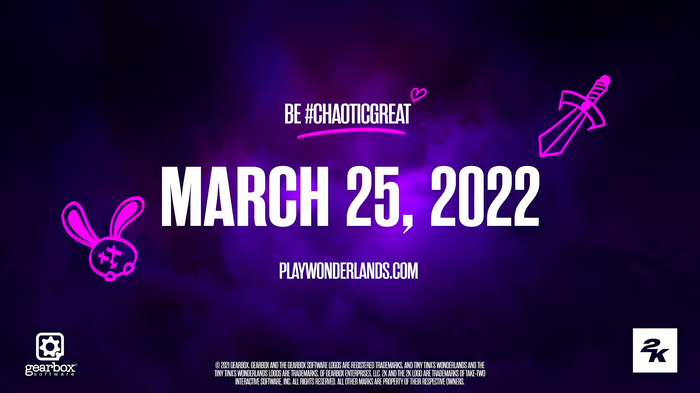 『ボダラン』スピンオフ4人Co-op対応FPS・RPG『ワンダーランズ ～タイニー・ティナと魔法の世界』2022年3月25日発売決定！【PlayStation Showcase 2021】