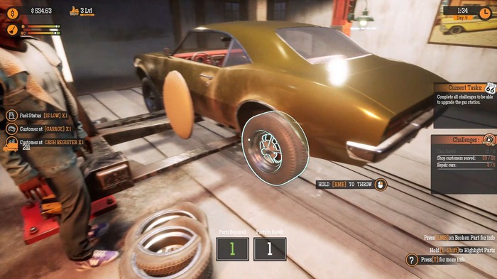 砂漠のオアシスへようこそ！小粋なガソスタ経営シム『Gas Station Simulator』【爆レポ】