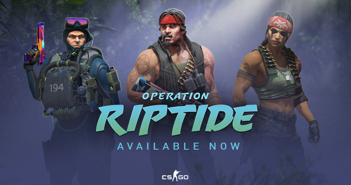 ライオットシールドも登場する『CS:GO』大型アップデート「Operation Riptide」実施！