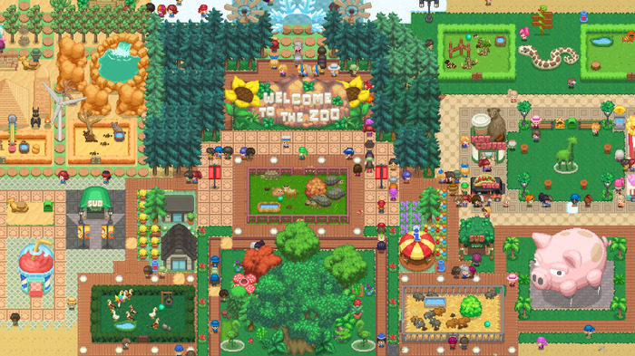 DNAを組み合わせて新種を生み出せる動物園運営シム『Let's Build a Zoo』配信日決定！