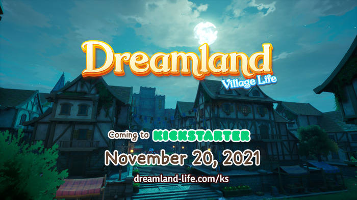 冒険・バトル・農業・住民との交流も！オープンワールド生活SLG『Dreamland: Village Life』2022年リリース