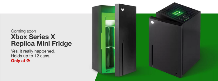 まるでXbox Series Xな冷蔵庫「Xbox Mini Fridge」予約受付開始！12月より99.99ドルで販売