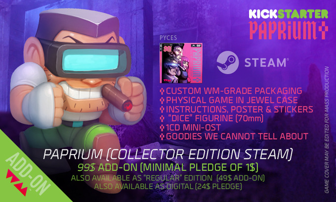 2020年発売メガドライブ向けゲーム『PAPRIUM』のSteam/PS5/PS4版Kickstarter開始！