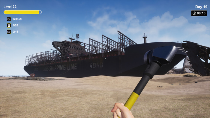 廃船解体シム『Ship Graveyard Simulator』Steamにてリリース―世界で最も危険な仕事の一つを体験