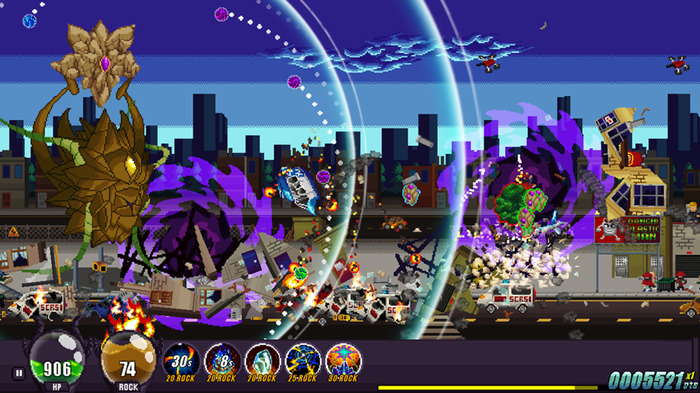 巨大怪獣になって街を破壊する2Dアクション『Gigapocalypse』正式リリース！