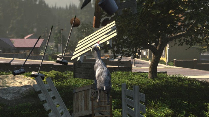 嘘みたいな新作山羊シム『Goat Simulator』は4月1日、エイプリルフールに配信!