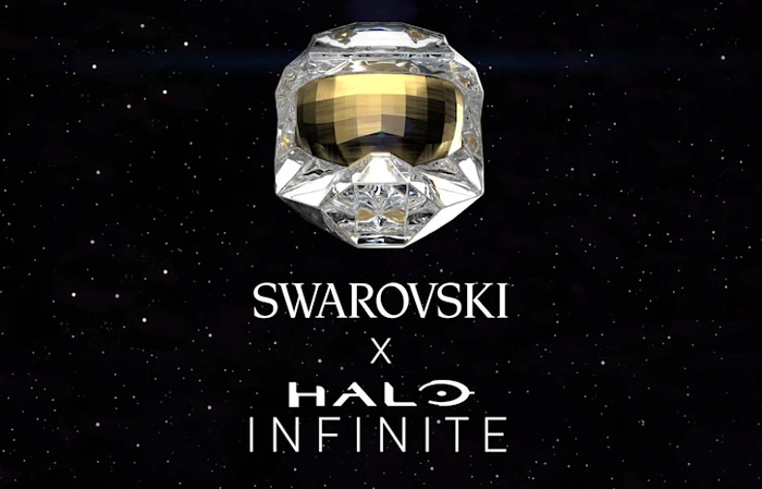 『Halo』とスワロフスキーがコラボ！マスターチーフのヘルメットを光り輝くクリスタルで再現