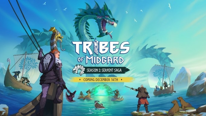 新たな冒険は海へと広がる！バイキングACT『Tribes of Midgard』シーズン2「Serpent Saga」12月15日から開始