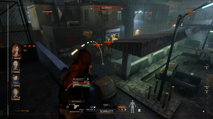 近未来傭兵ストラテジー『Project Haven』深夜の路上で展開する緊迫の銃撃戦を収めたゲームプレイ映像！
